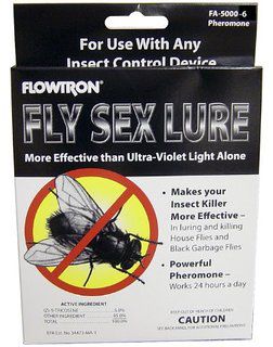 Flowtron Fly Pheromone Attractant Cartridge 6-Pack Twice as effective as black light alone. Increases unit's effectiveness during daylight hours.